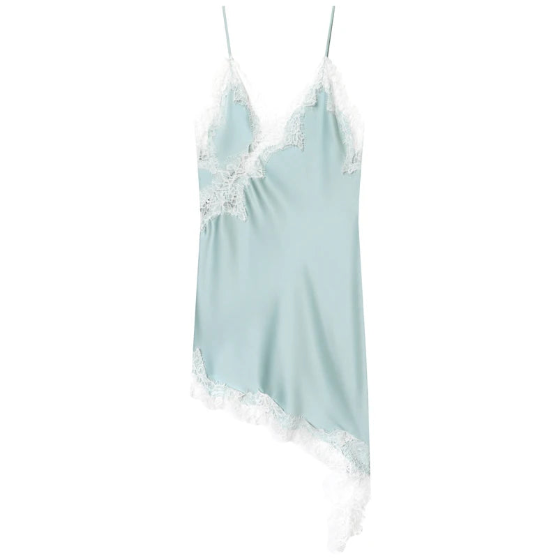 Women's Lace Asymmetric Dress