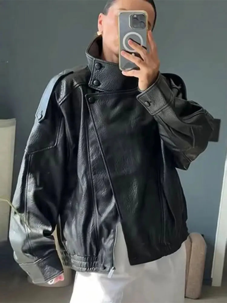 jacket in leather