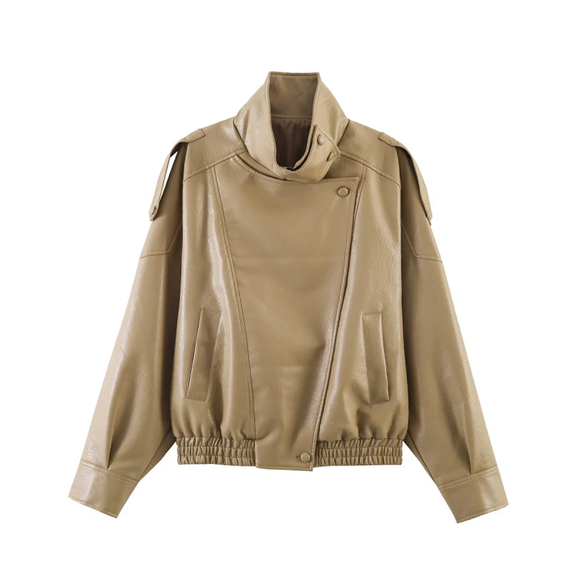 jacket in leather