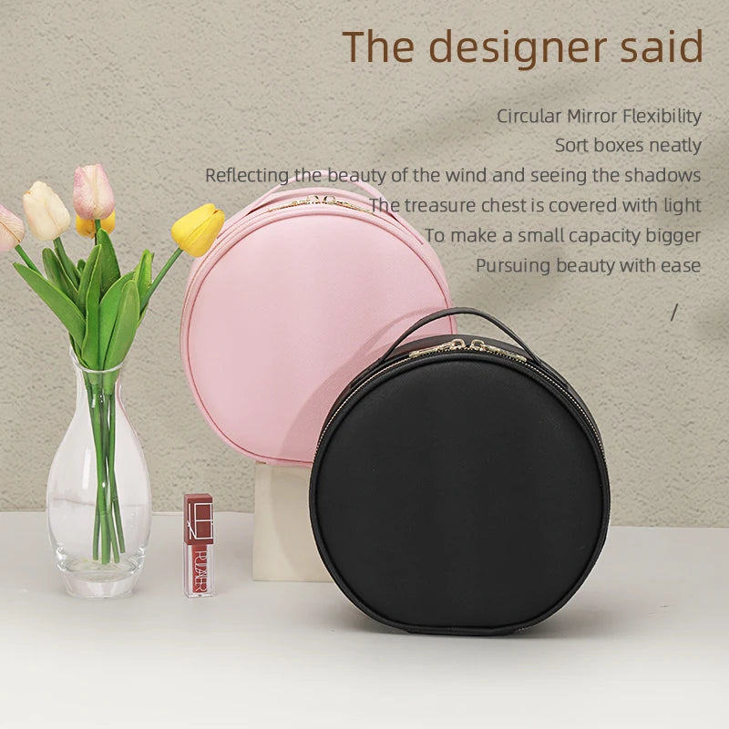 Rechargeable Makeup Bag With Led Lights
