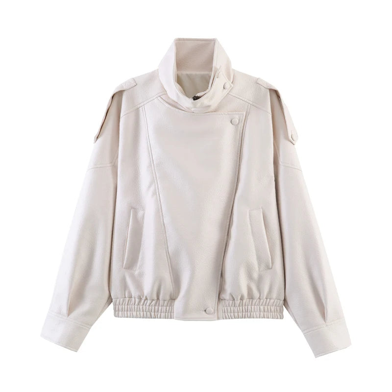 jacket in leather