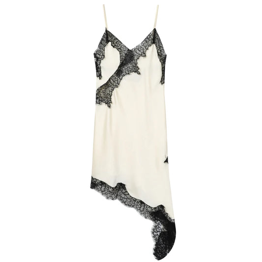 Women's Lace Asymmetric Dress